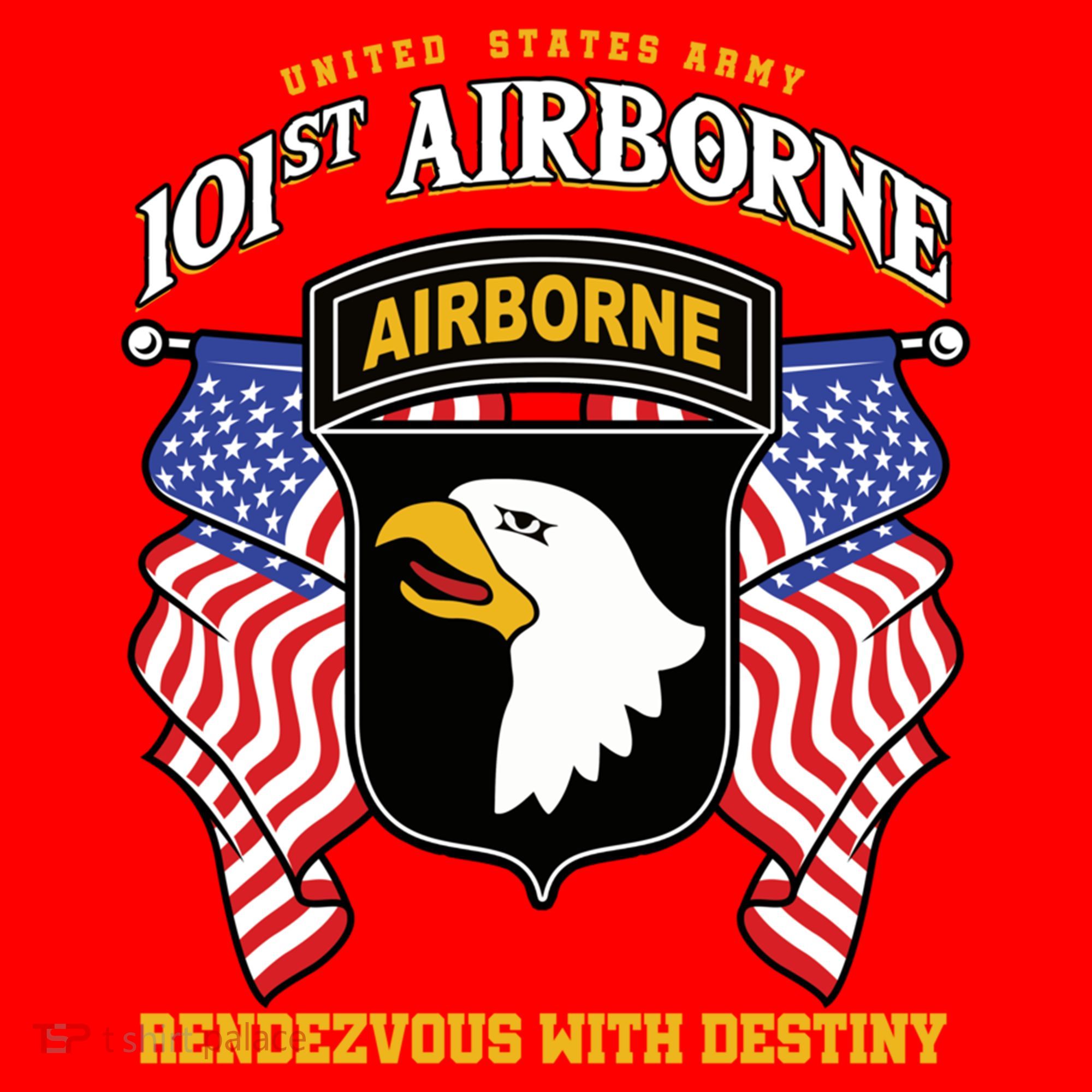 101st Airborne Division Veteran Gift Santa Hat