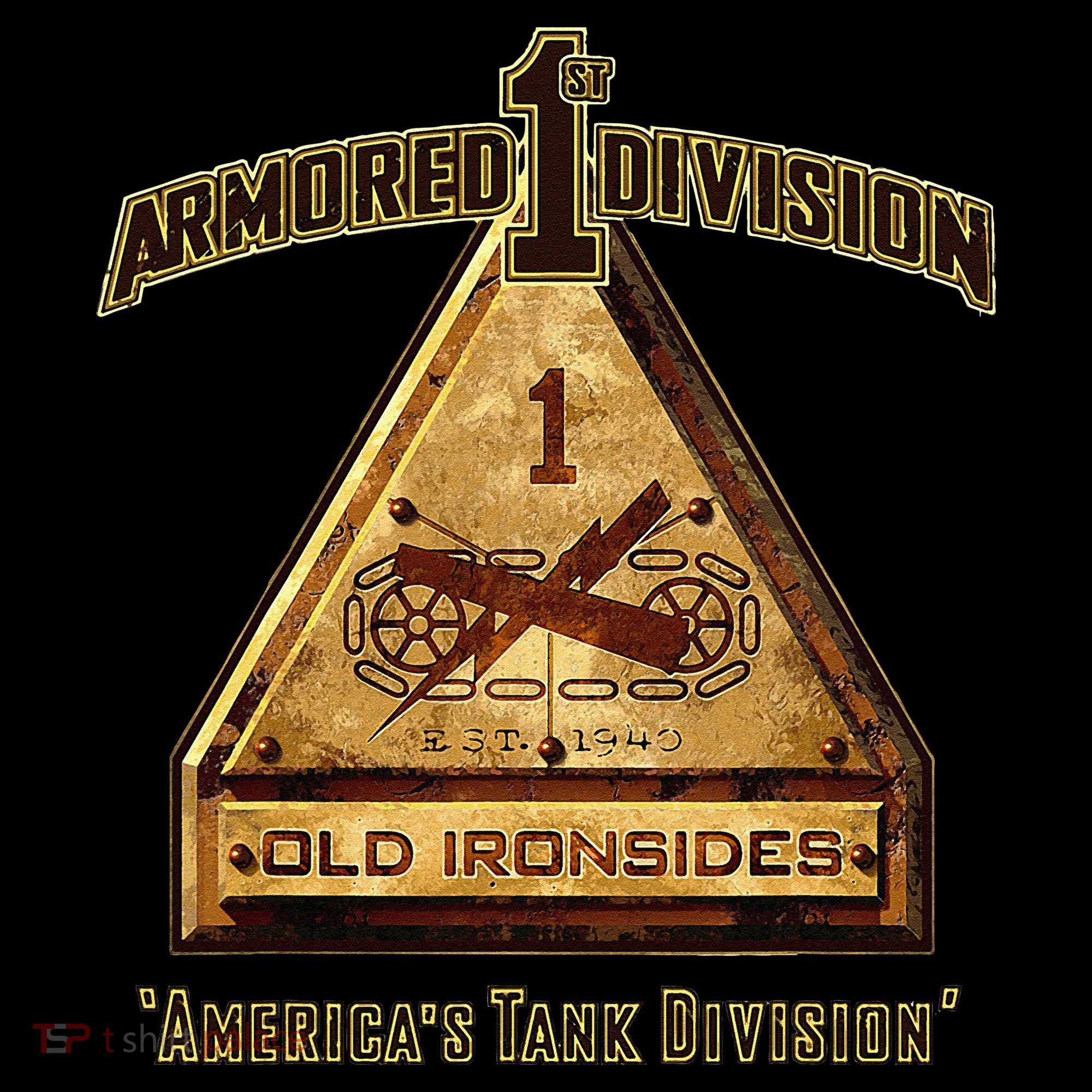 1st Armored Division Long Sleeve Shirt