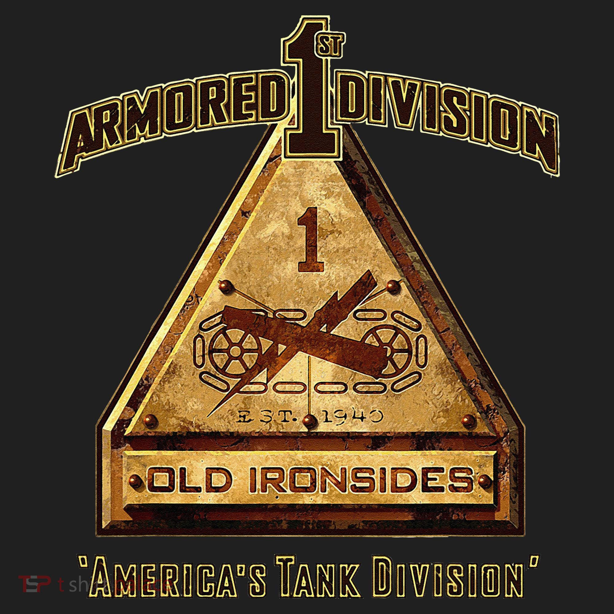1st Armored Division Beanie