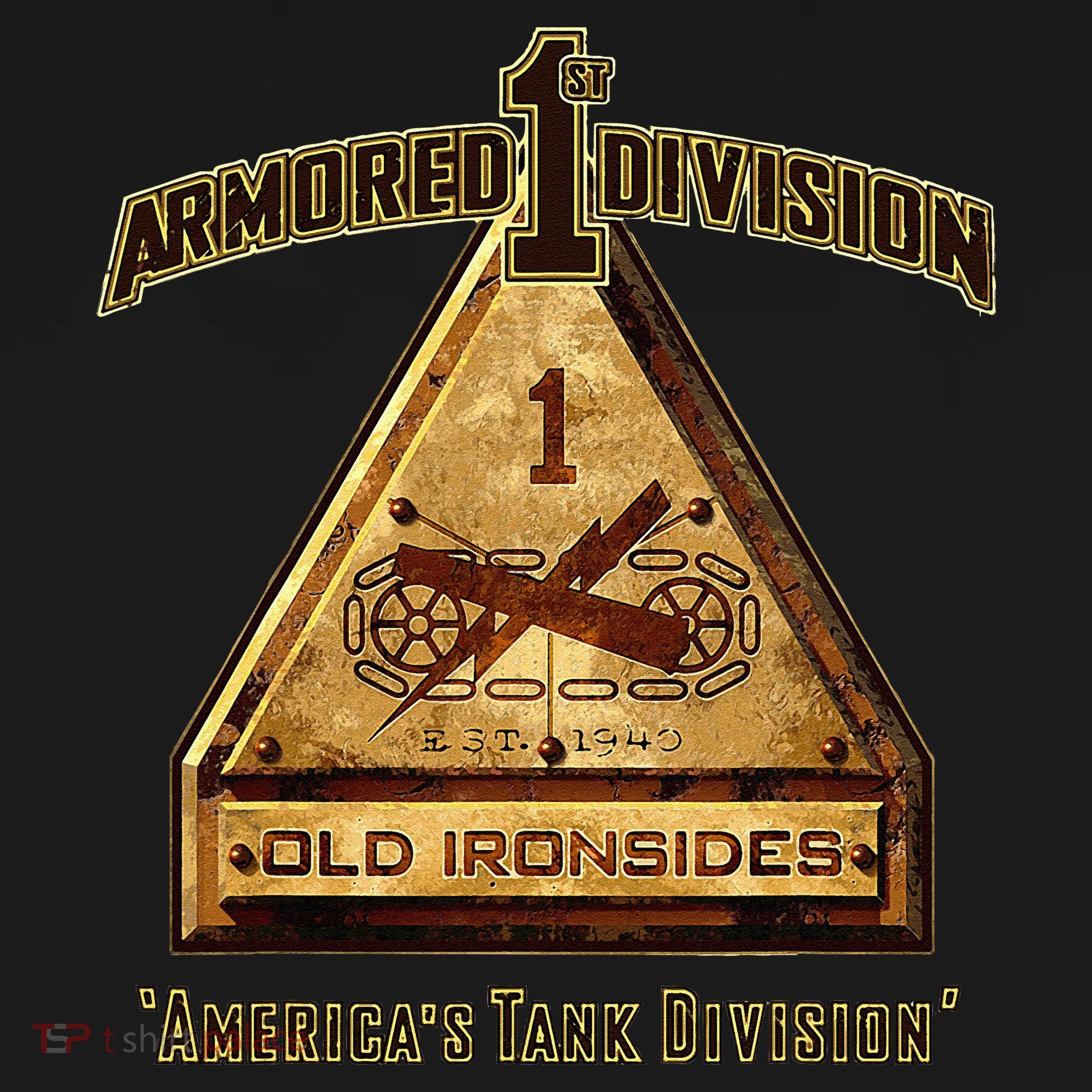 1st Armored Division Coaster