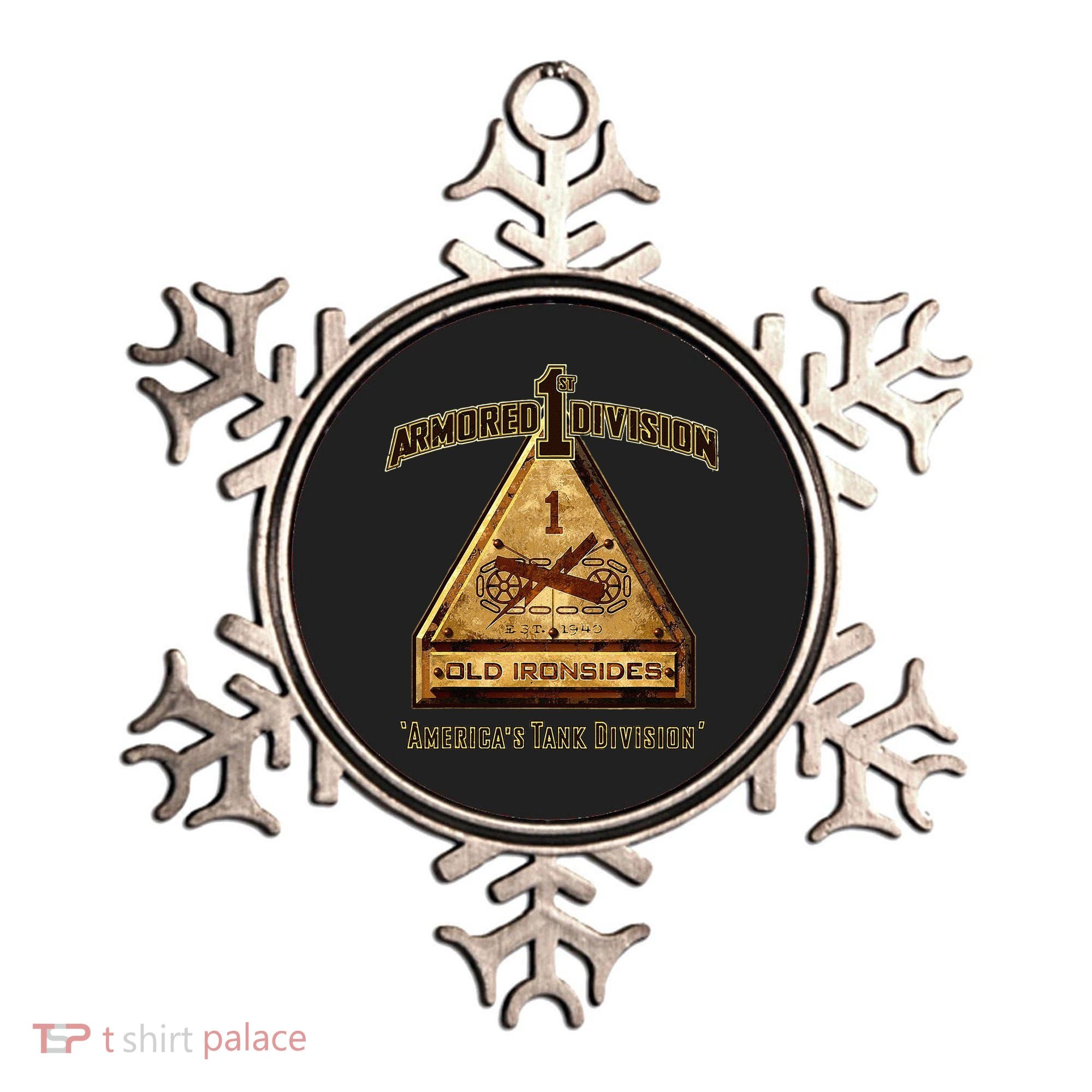 1st Armored Division Ornament