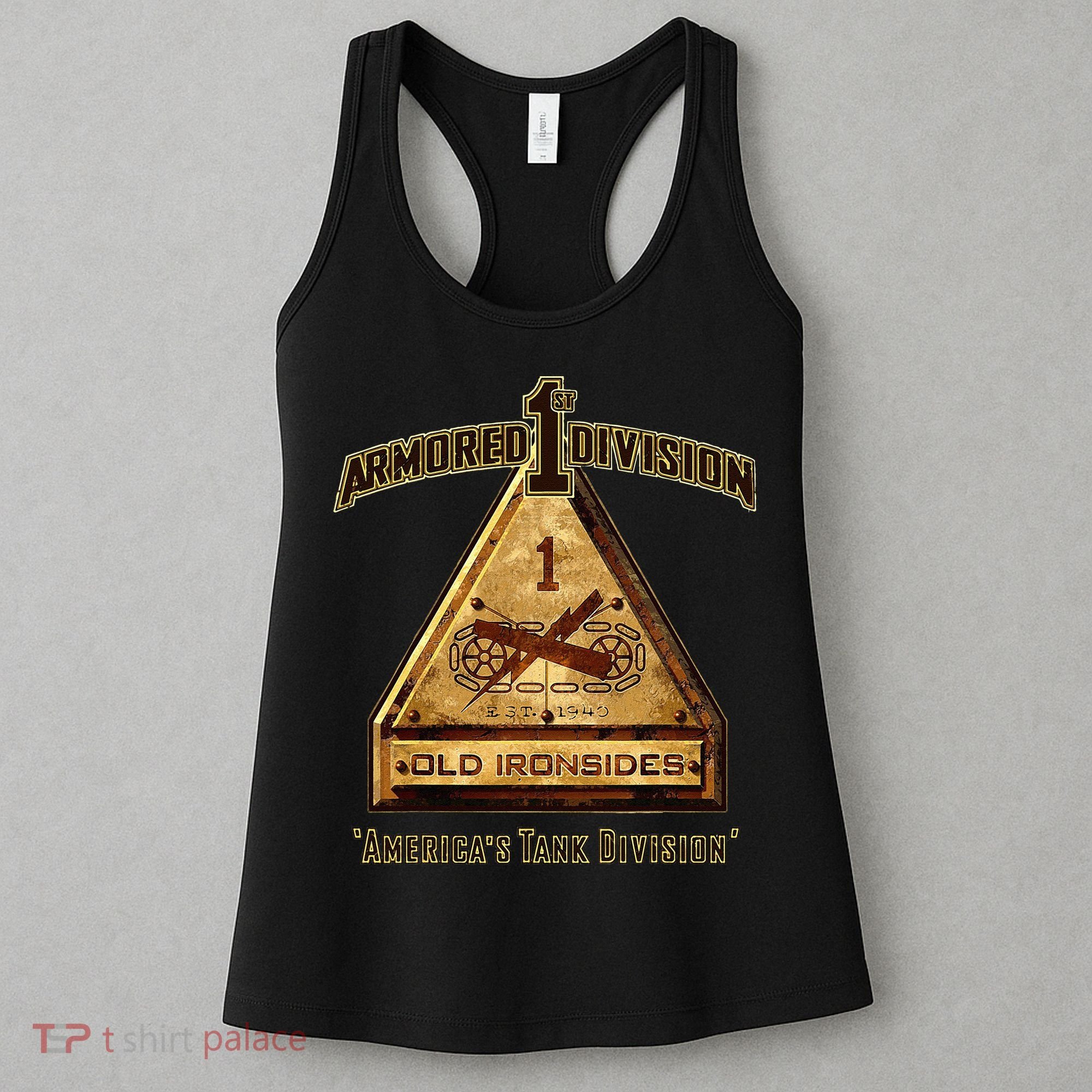 1st Armored Division Women's Tank Top