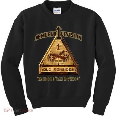 1st Armored Division Kids Sweatshirt