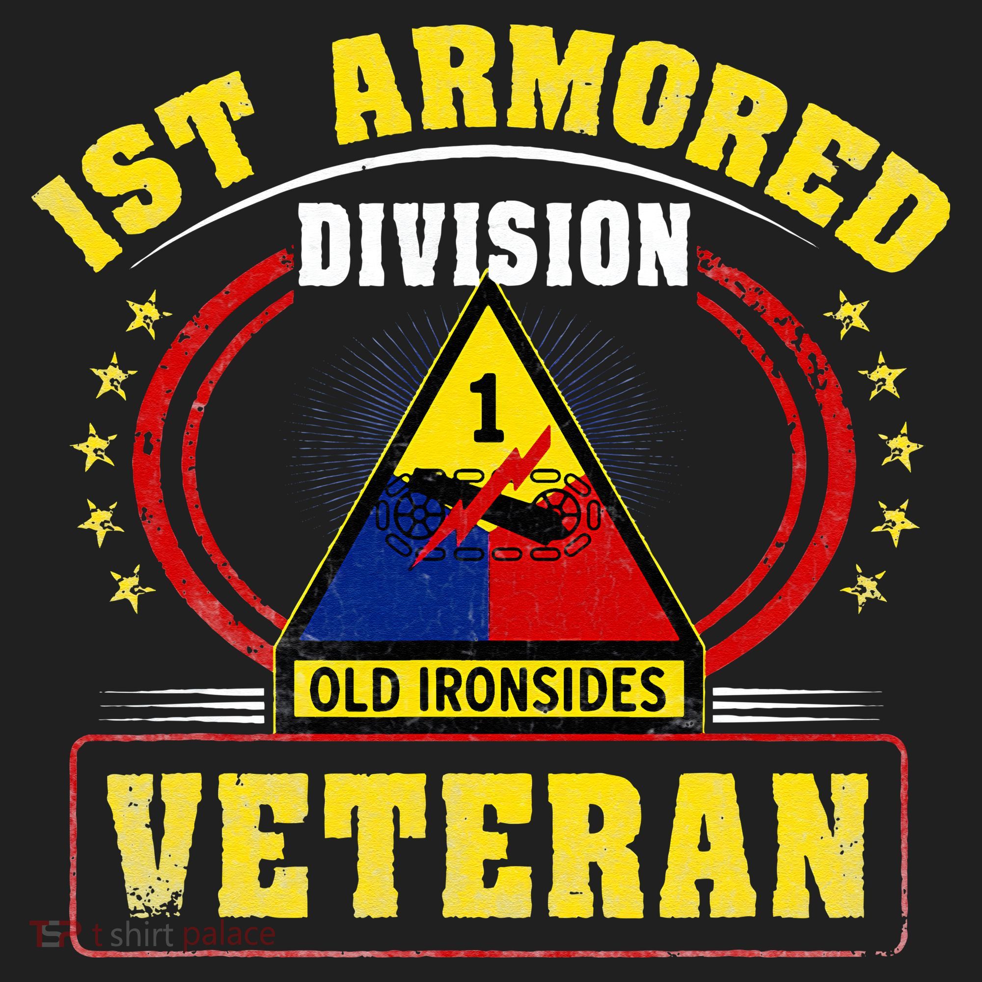 1st Armored Division Veteran Women's Sweatshirt