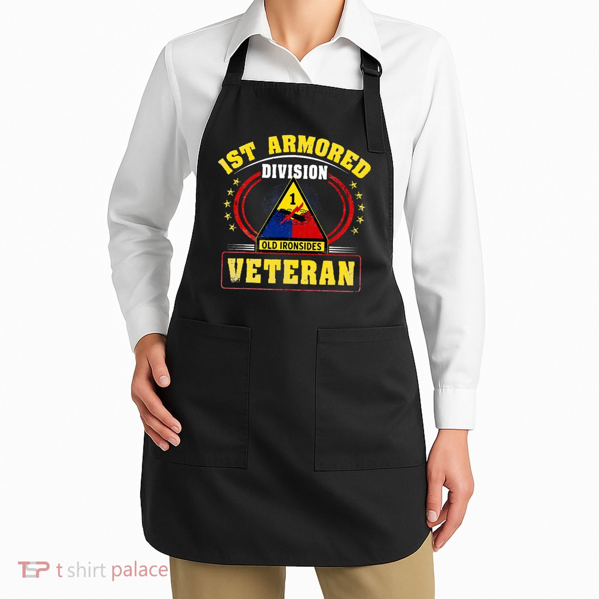 1st Armored Division Veteran Apron
