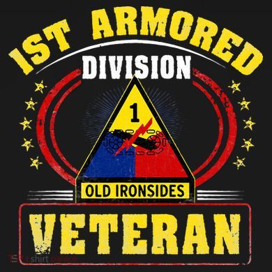 1st Armored Division Veteran Premium T-Shirt