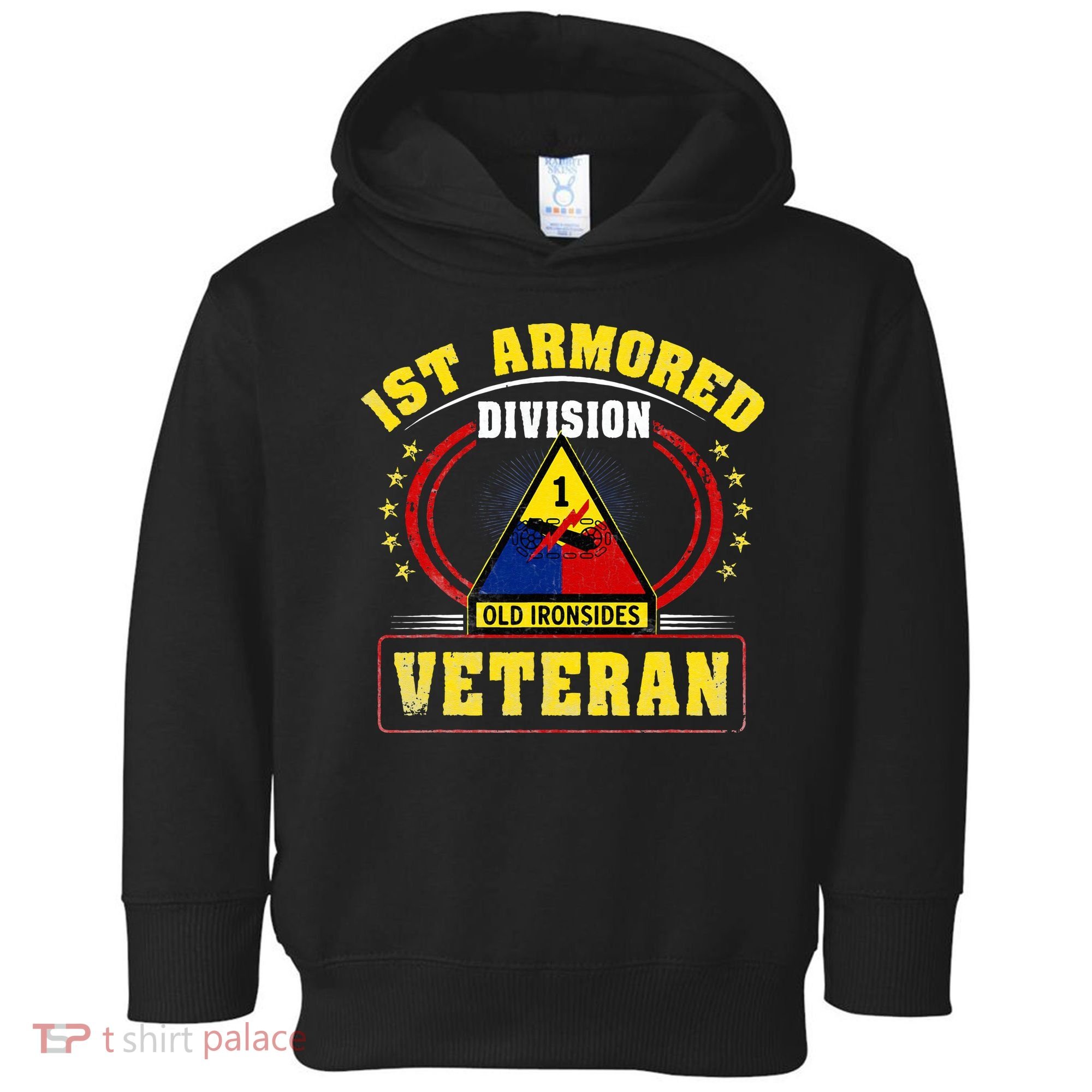 1st Armored Division Veteran Toddler Hoodie