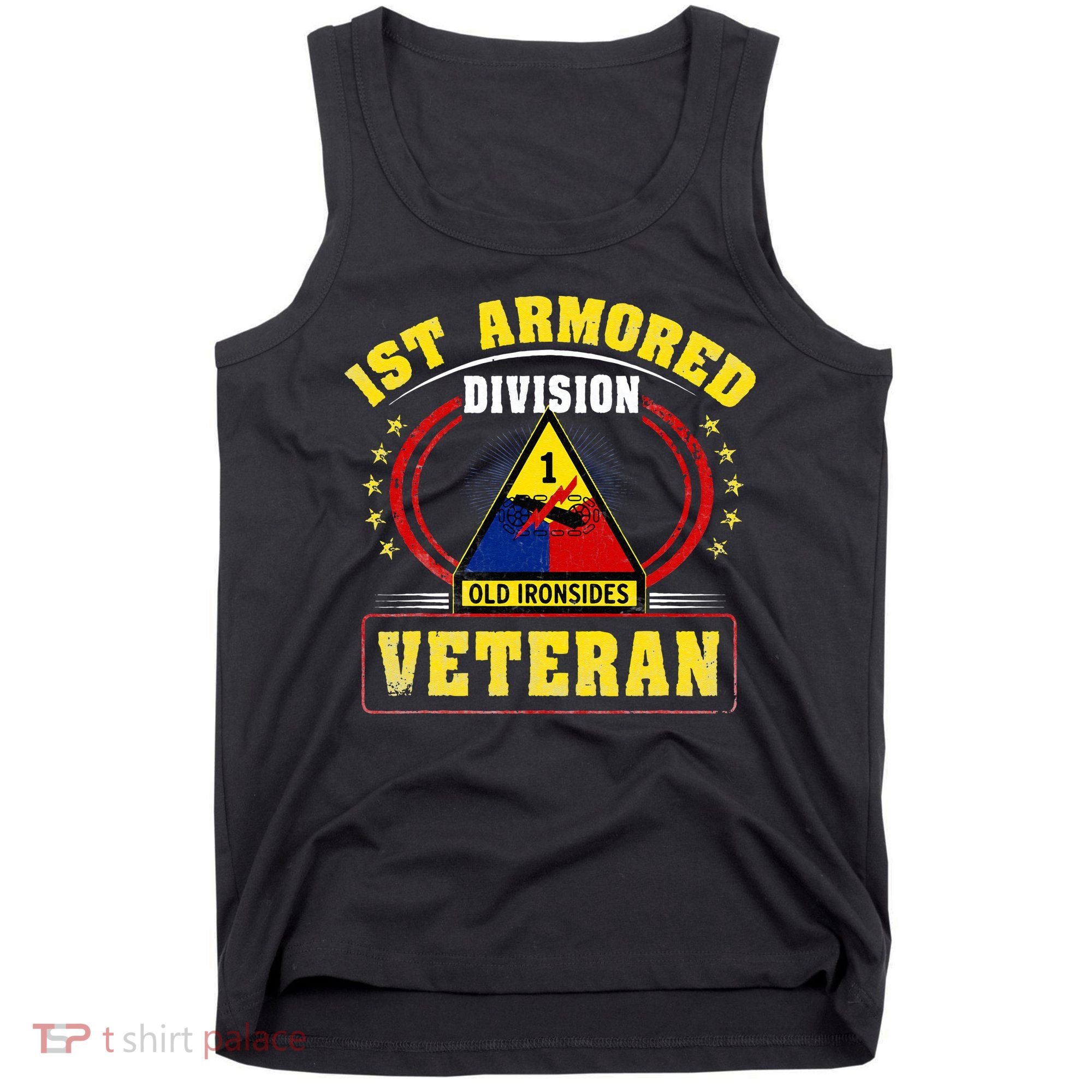 1st Armored Division Veteran Tank Top