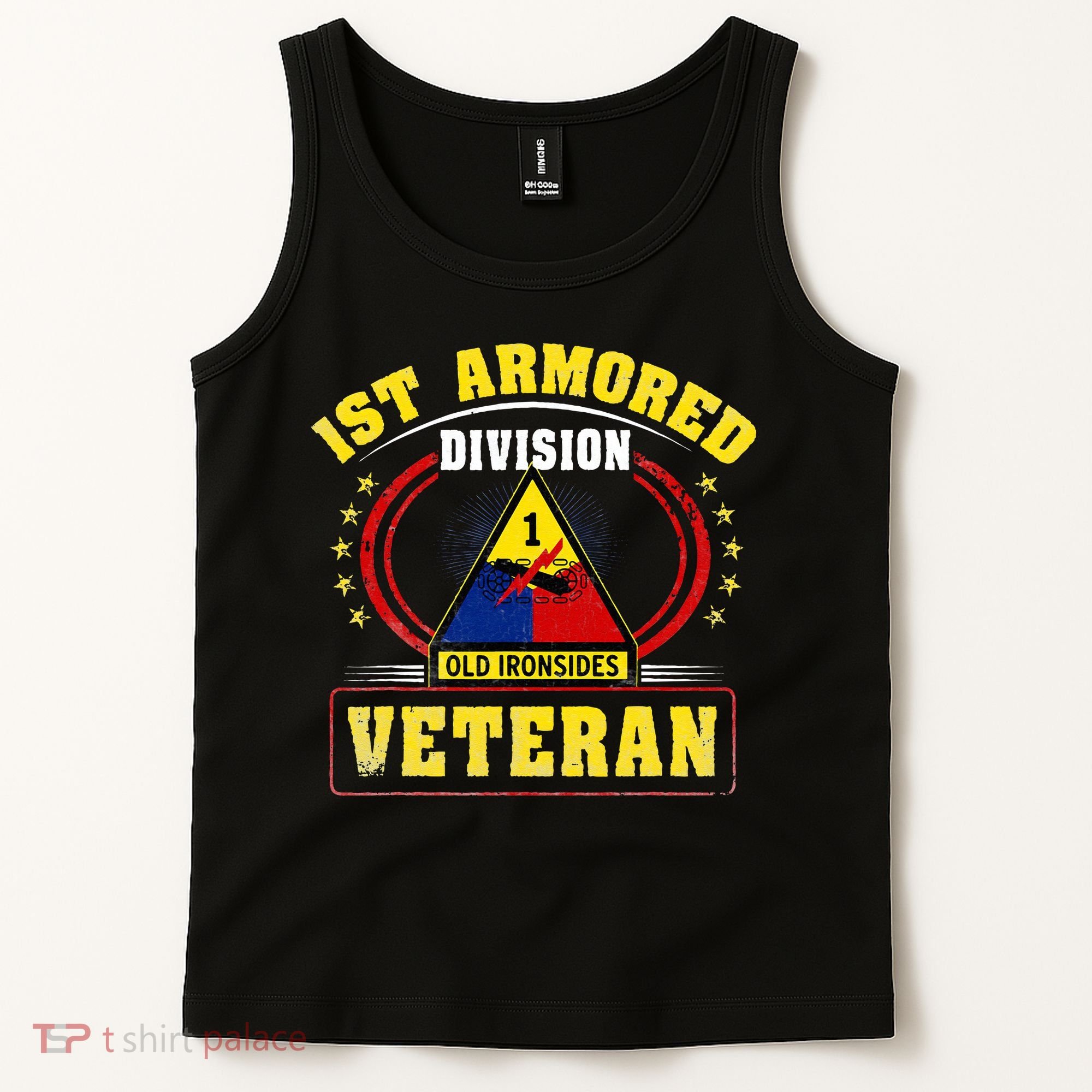 1st Armored Division Veteran Tank Top