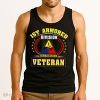 1st Armored Division Veteran Tank Top thumb 3