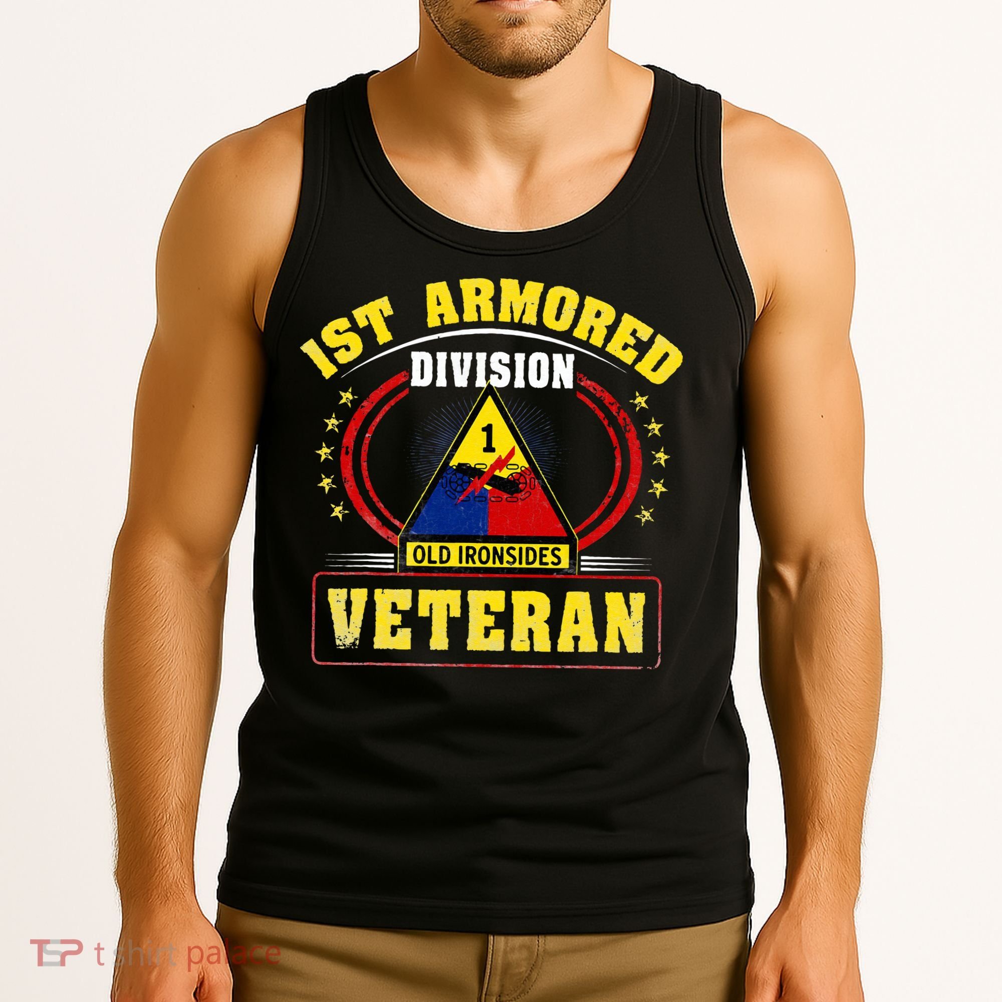 1st Armored Division Veteran Tank Top