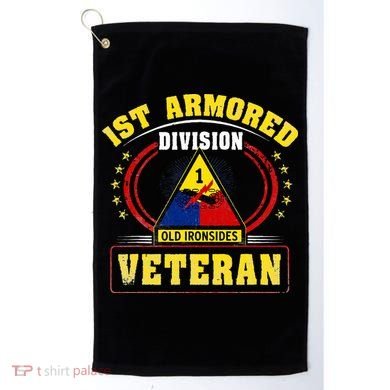1st Armored Division Veteran Golf Towel
