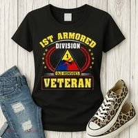 1st Armored Division Veteran Women's T-Shirt thumb 3