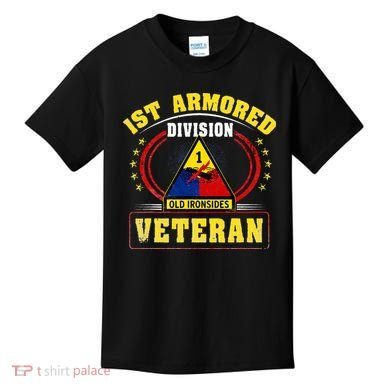 1st Armored Division Veteran Kids T-Shirt