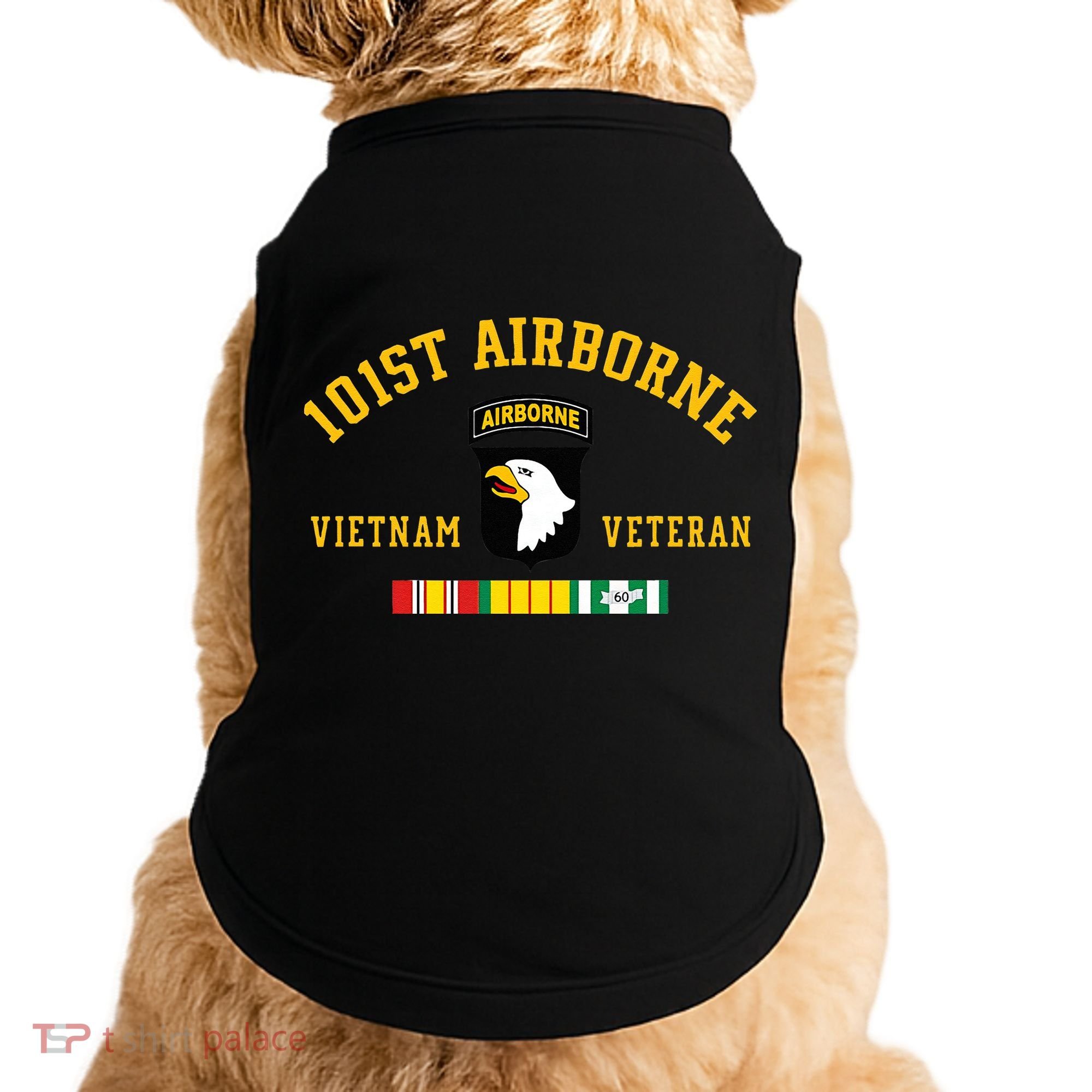 101st Airborne Division Vietnam Veteran Father Day Doggie Tank