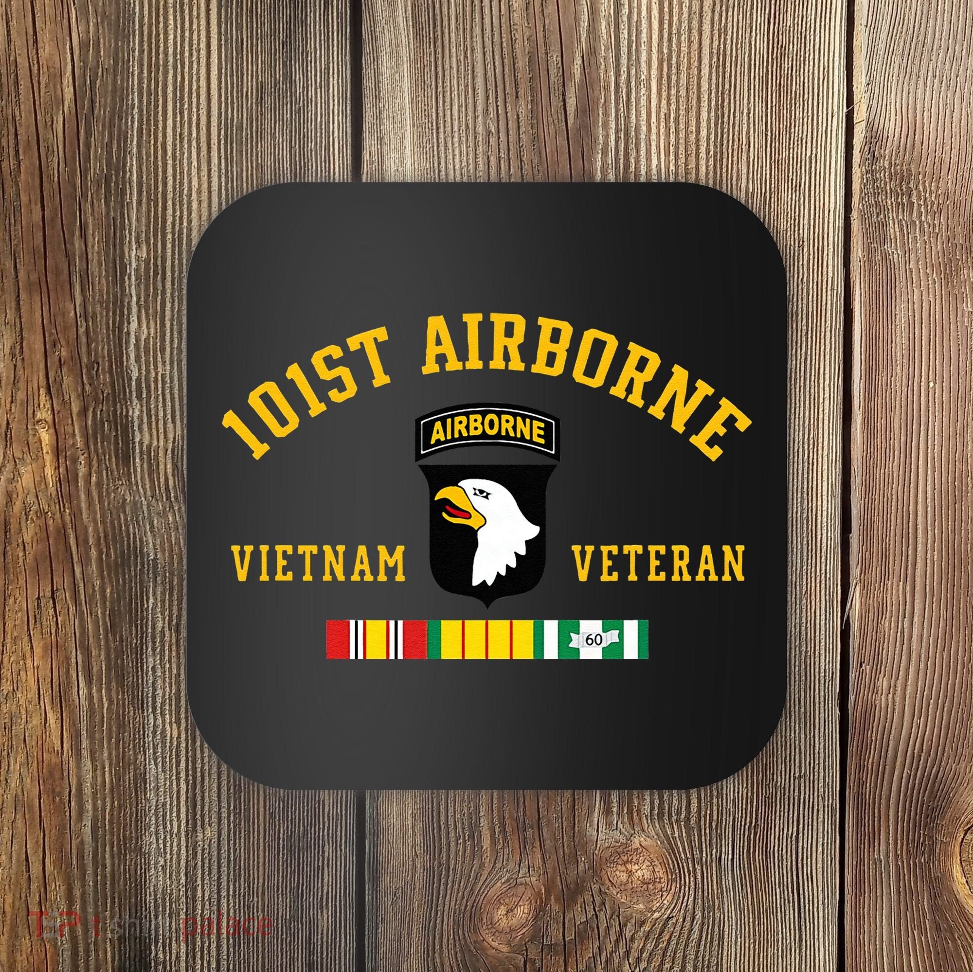 101st Airborne Division Vietnam Veteran Father Day Coaster