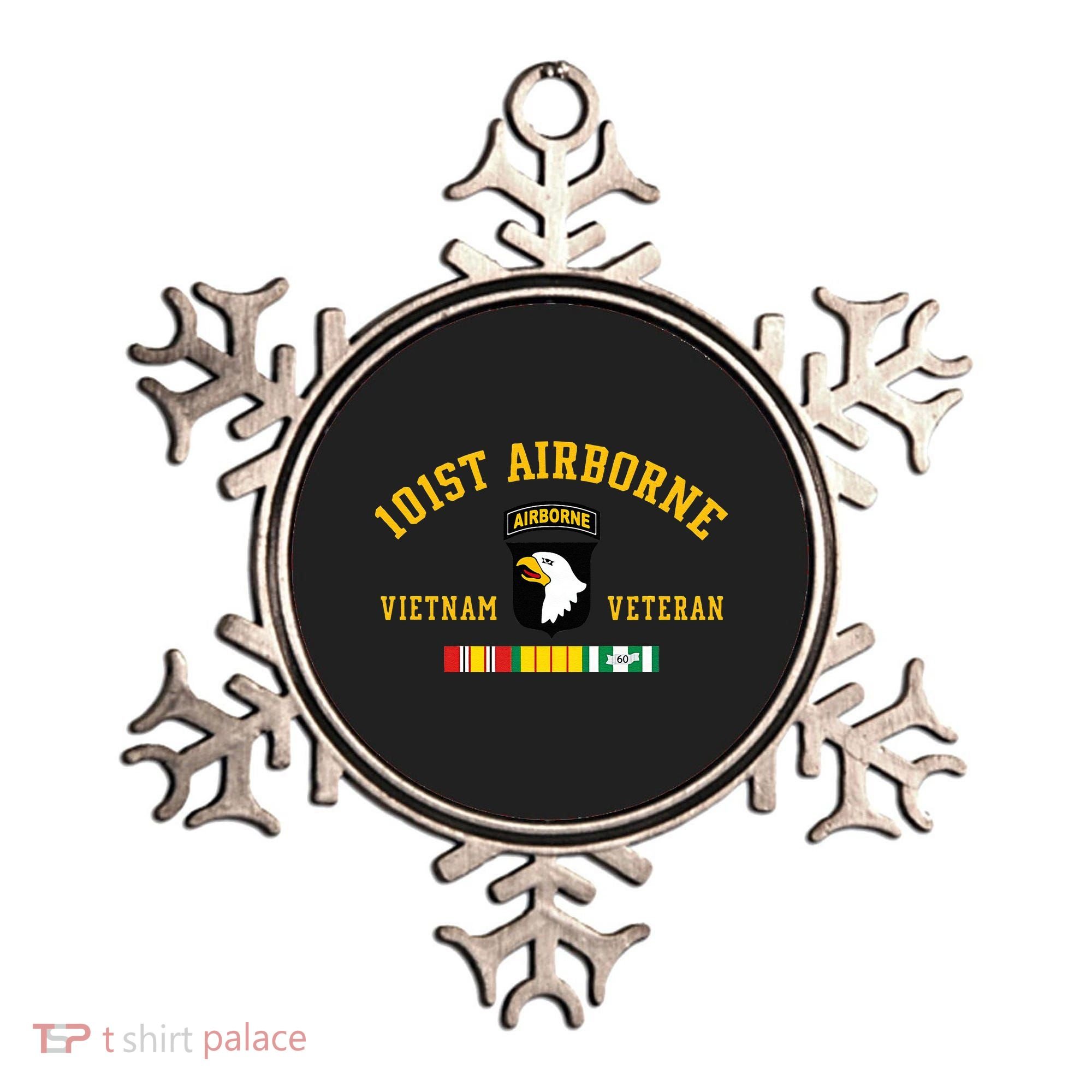 101st Airborne Division Vietnam Veteran Father Day Ornament