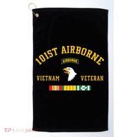 101st Airborne Division Vietnam Veteran Father Day Golf Towel thumb 0