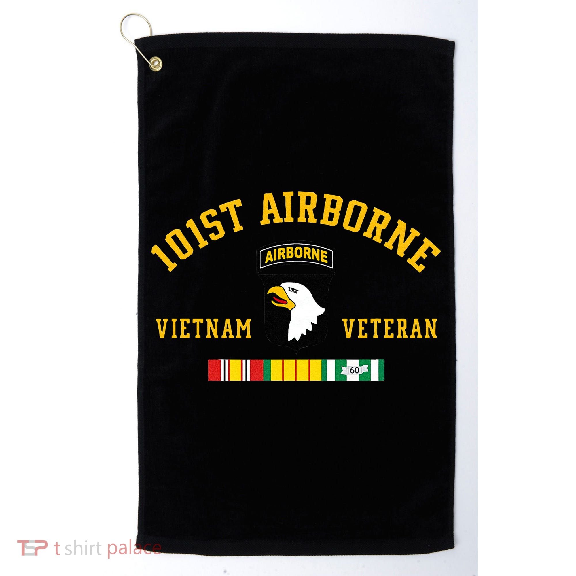 101st Airborne Division Vietnam Veteran Father Day Golf Towel