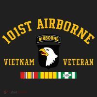 101st Airborne Division Vietnam Veteran Father Day Golf Towel thumb 3