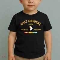 101st Airborne Division Vietnam Veteran Father Day Toddler T-Shirt thumb 2