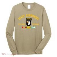 101st Airborne Division Vietnam Veteran Father Day Long Sleeve Shirt thumb 0