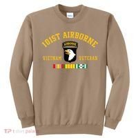101st Airborne Division Vietnam Veteran Father Day Sweatshirt thumb 0