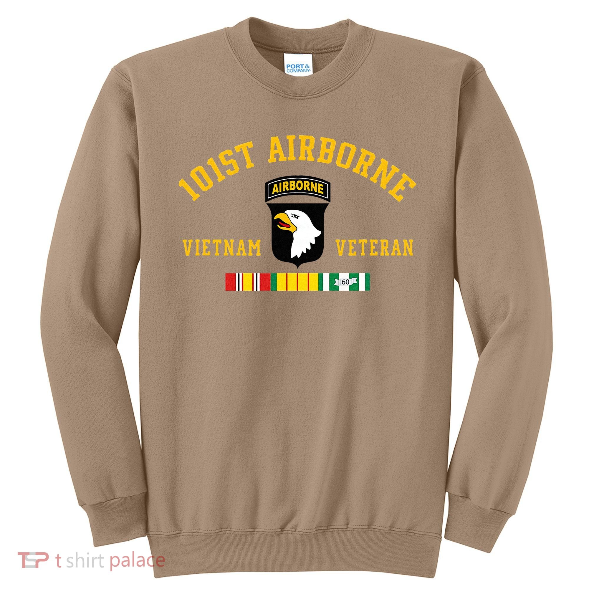 101st Airborne Division Vietnam Veteran Father Day Sweatshirt