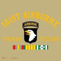 101st Airborne Division Vietnam Veteran Father Day Polo thumb 2