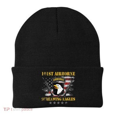 101st Airborne Division Veteran Screaming Eagle Beanie