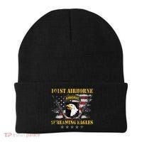 101st Airborne Division Veteran Screaming Eagle Beanie thumb 0