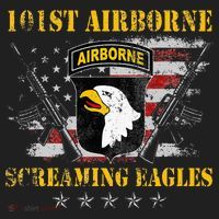 101st Airborne Division Veteran Screaming Eagle Beanie thumb 2