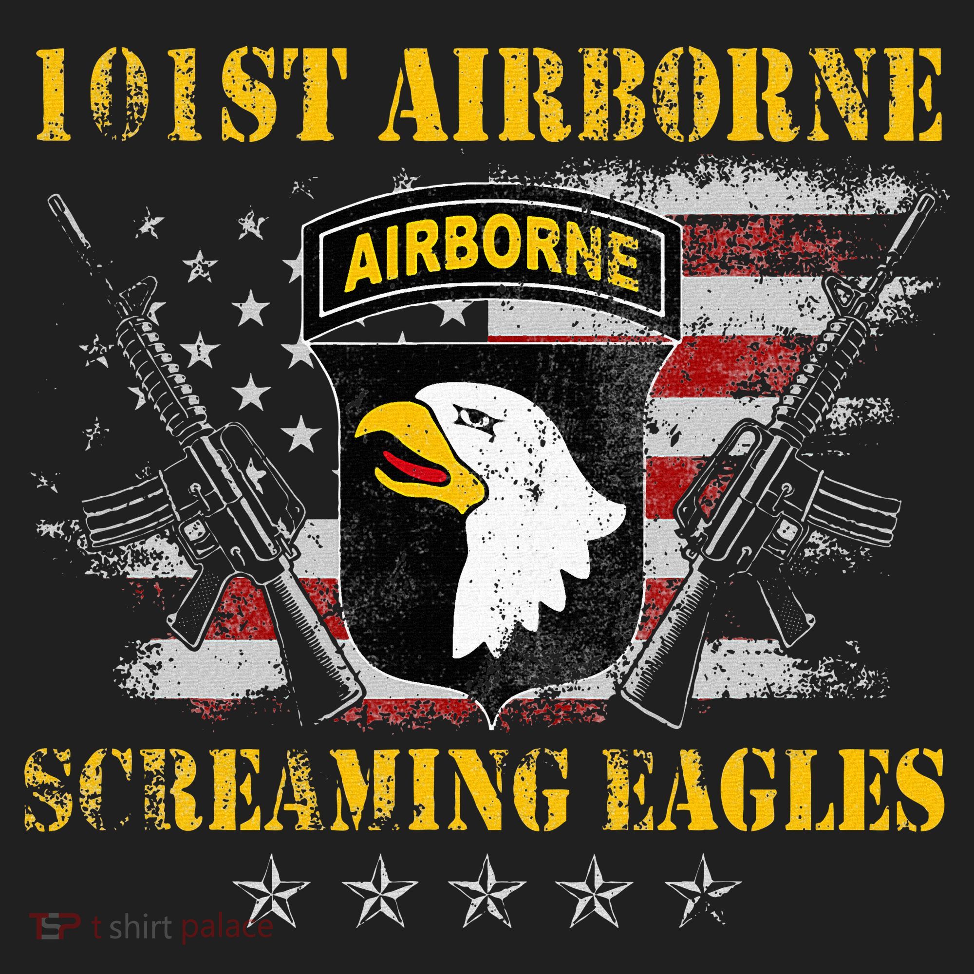 101st Airborne Division Veteran Screaming Eagle Beanie
