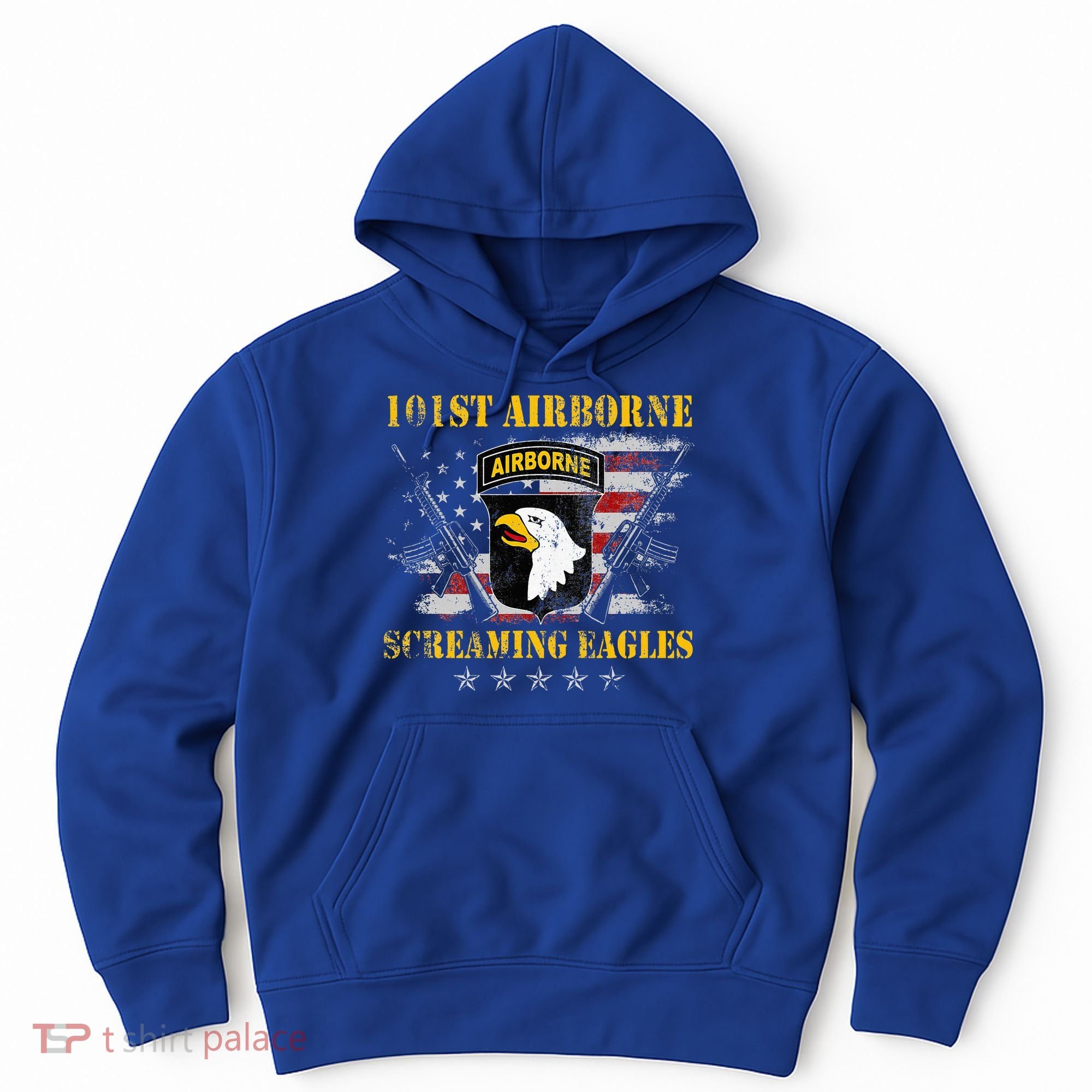 101st Airborne Division Veteran Screaming Eagle Hoodie