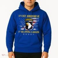 101st Airborne Division Veteran Screaming Eagle Hoodie thumb 2