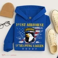 101st Airborne Division Veteran Screaming Eagle Hoodie thumb 4