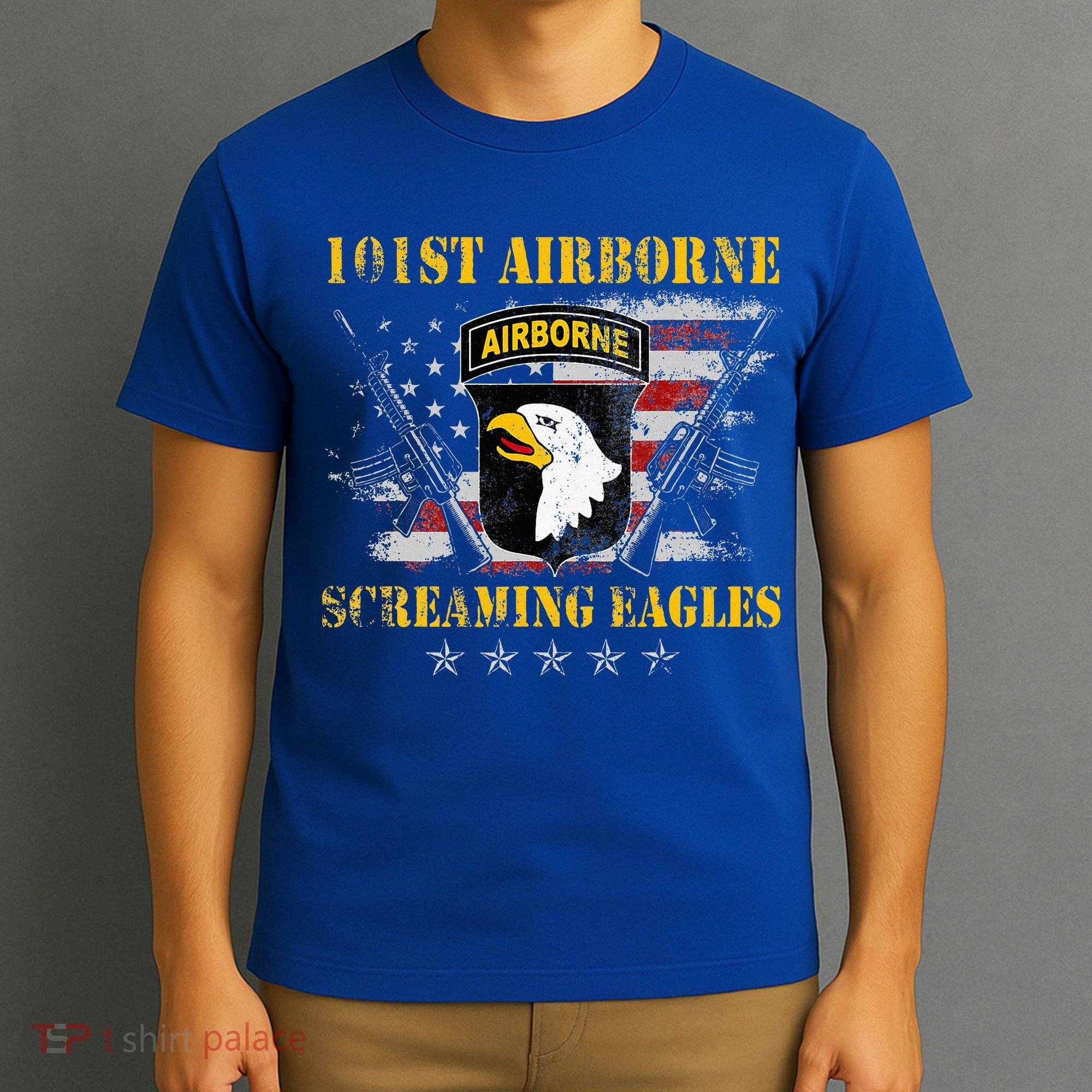 101st Airborne Division Veteran Screaming Eagle T-Shirt