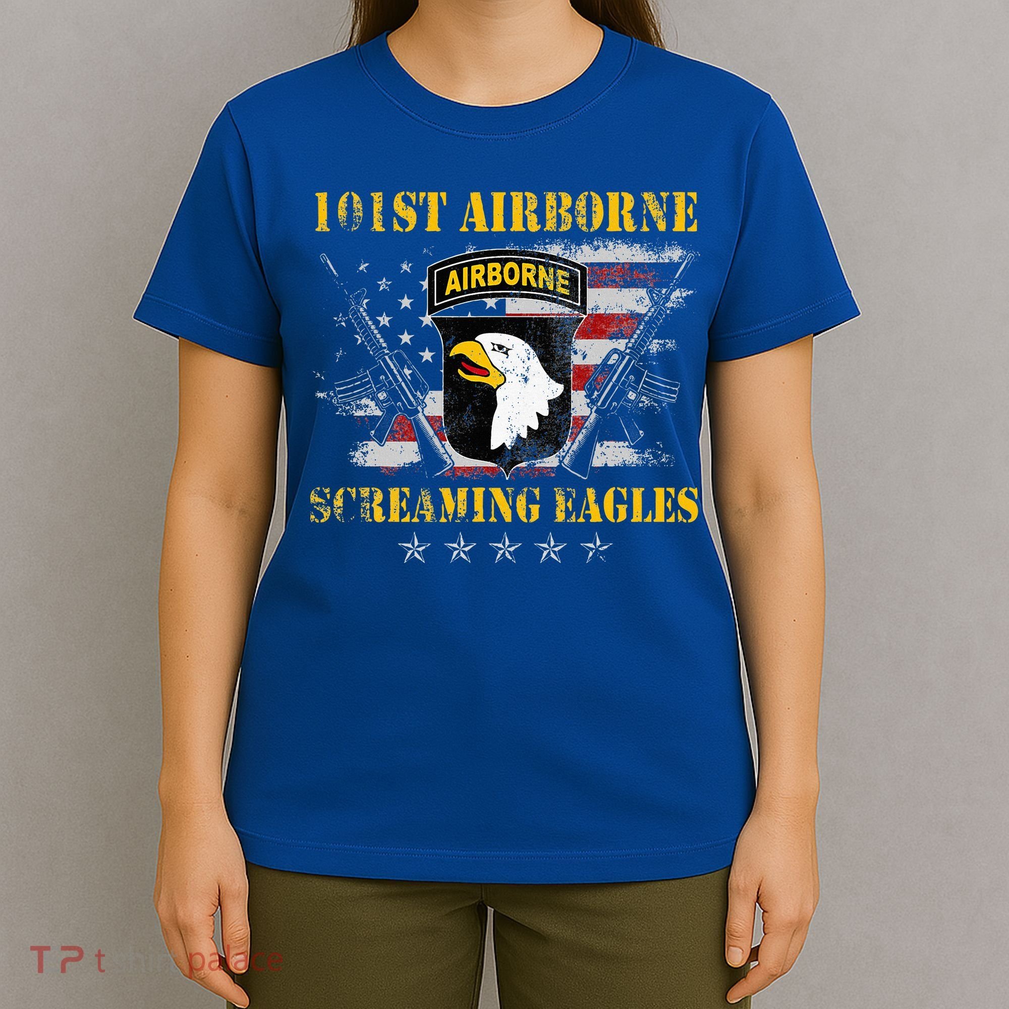 101st Airborne Division Veteran Screaming Eagle T-Shirt