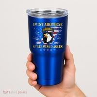 101st Airborne Division Veteran Screaming Eagle Tumbler thumb 2