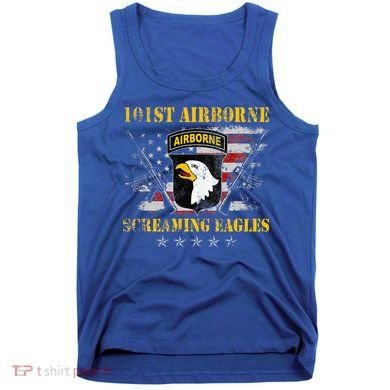 101st Airborne Division Veteran Screaming Eagle Tank Top