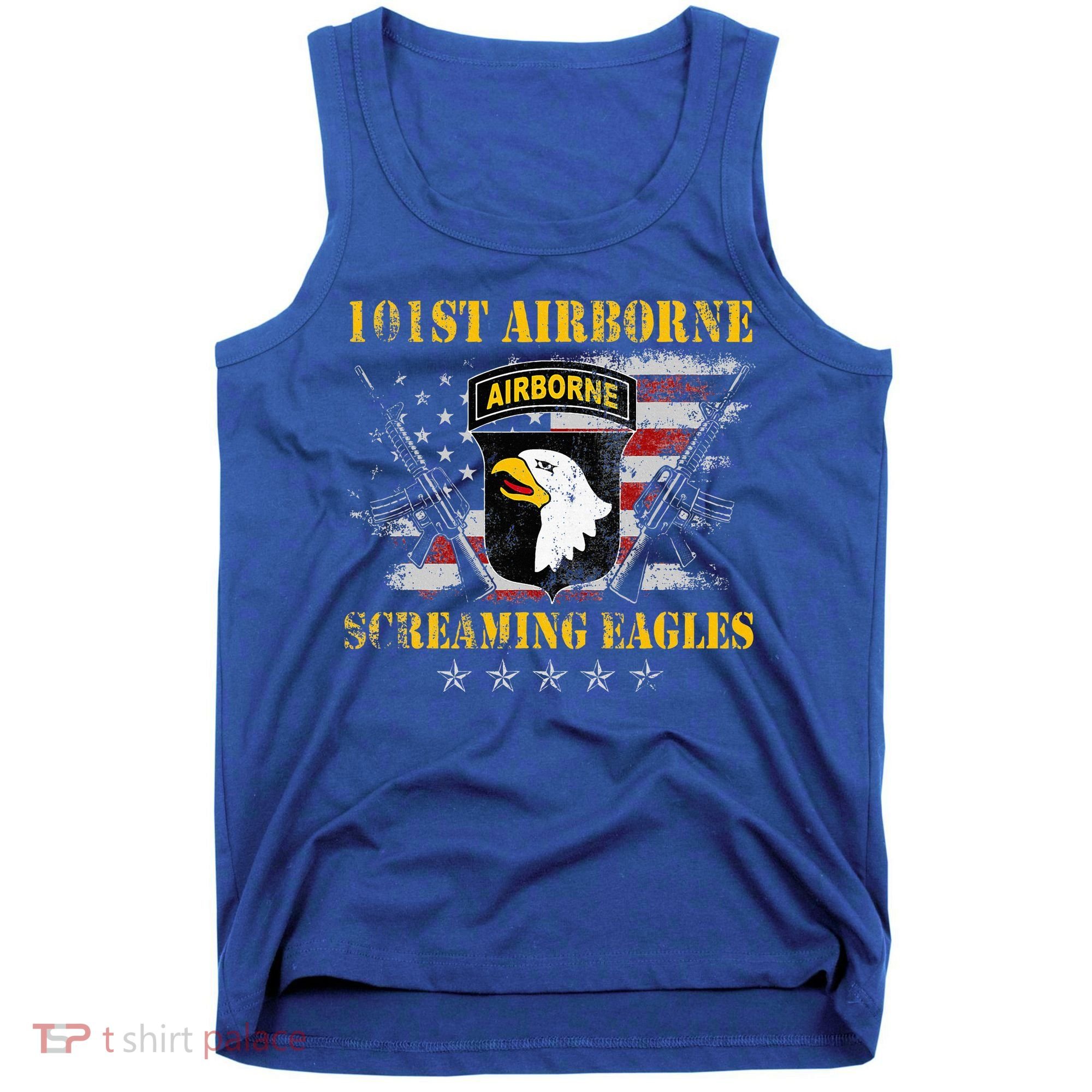 101st Airborne Division Veteran Screaming Eagle Tank Top