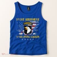 101st Airborne Division Veteran Screaming Eagle Tank Top thumb 2
