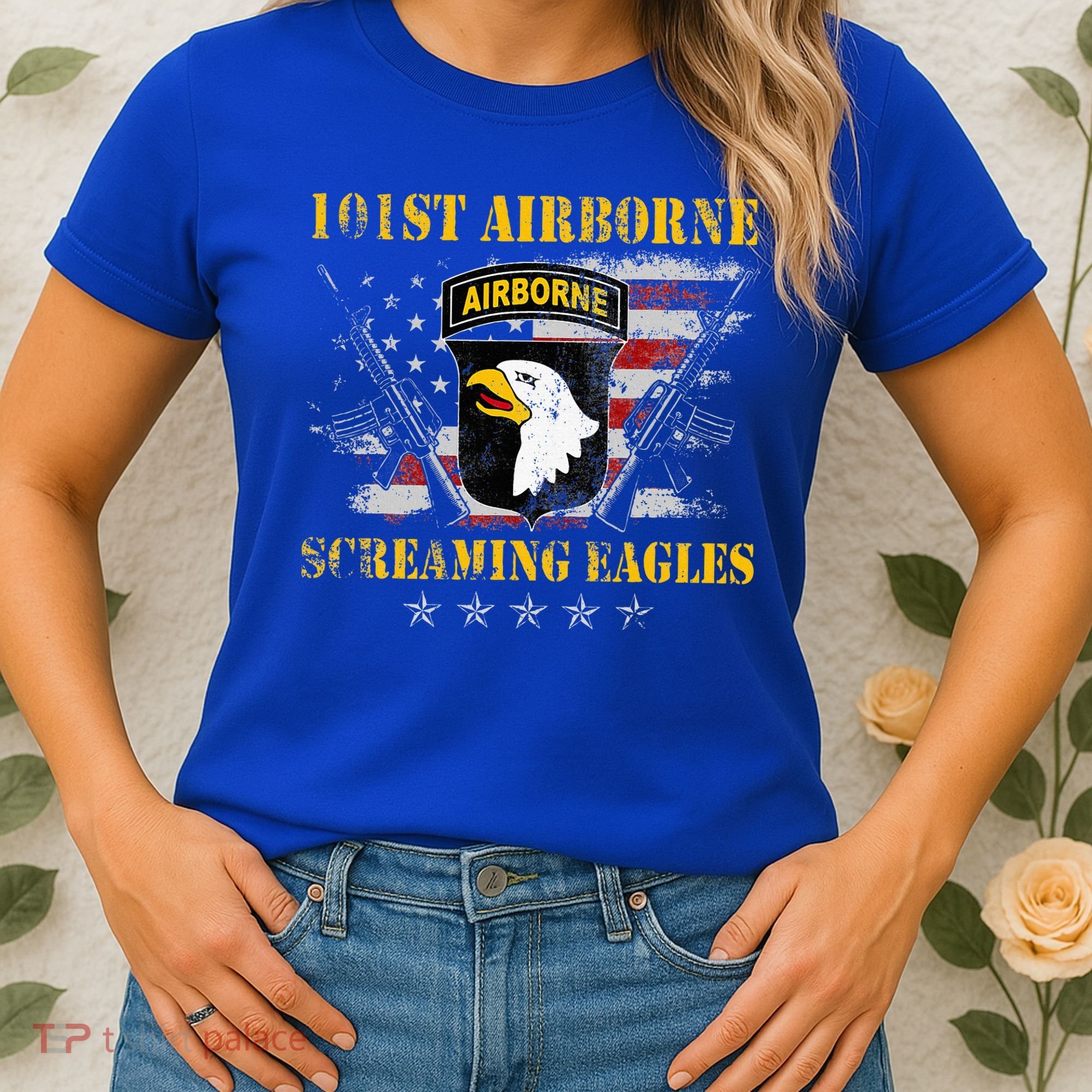 101st Airborne Division Veteran Screaming Eagle Women's T-Shirt