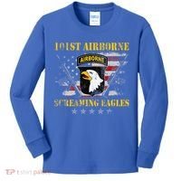 101st Airborne Division Veteran Screaming Eagle Kids Long Sleeve Shirt thumb 0