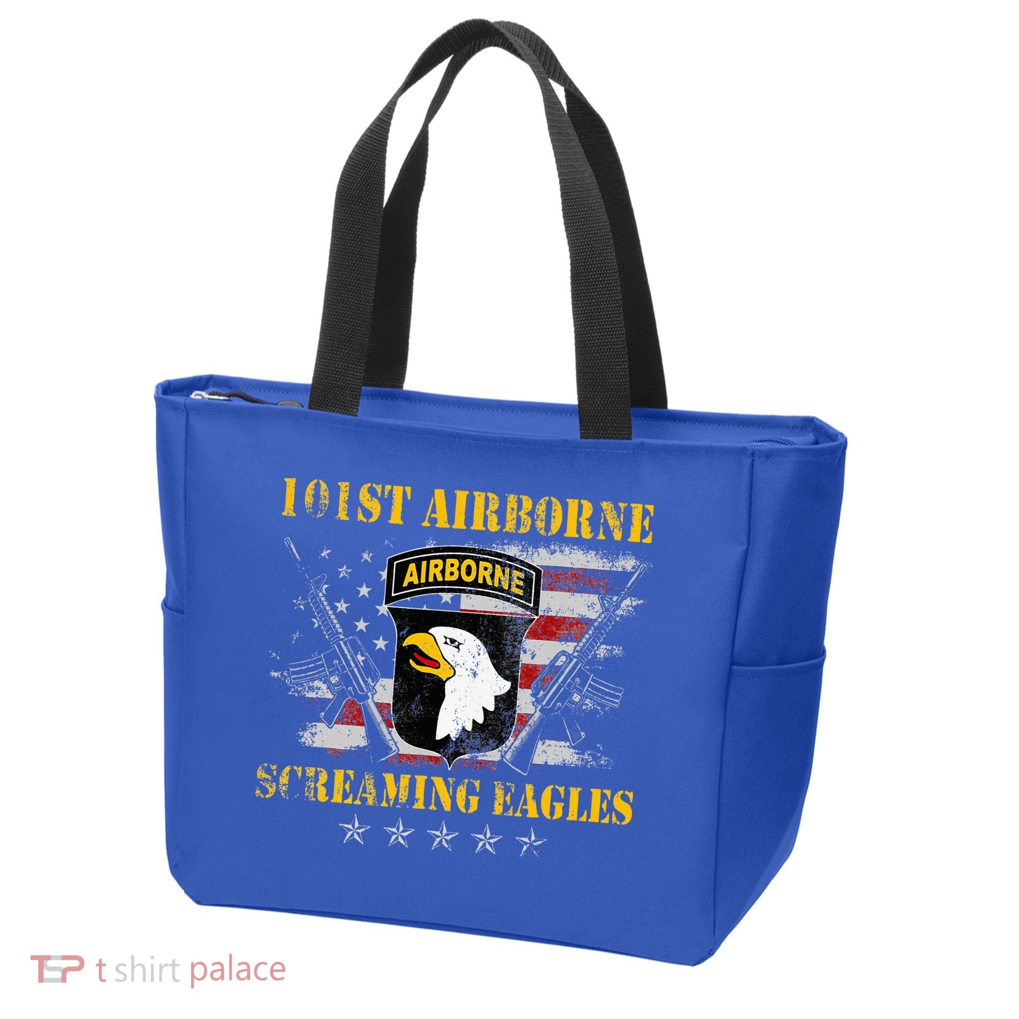 101st Airborne Division Veteran Screaming Eagle Tote Bag