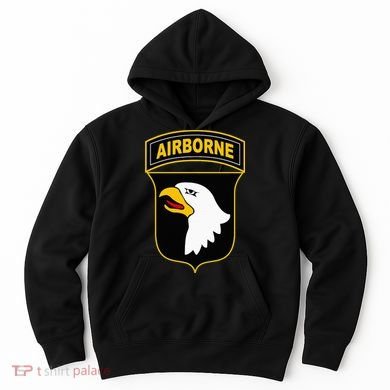 101st Airborne Division Military Veteran American Eagle Army Hoodie