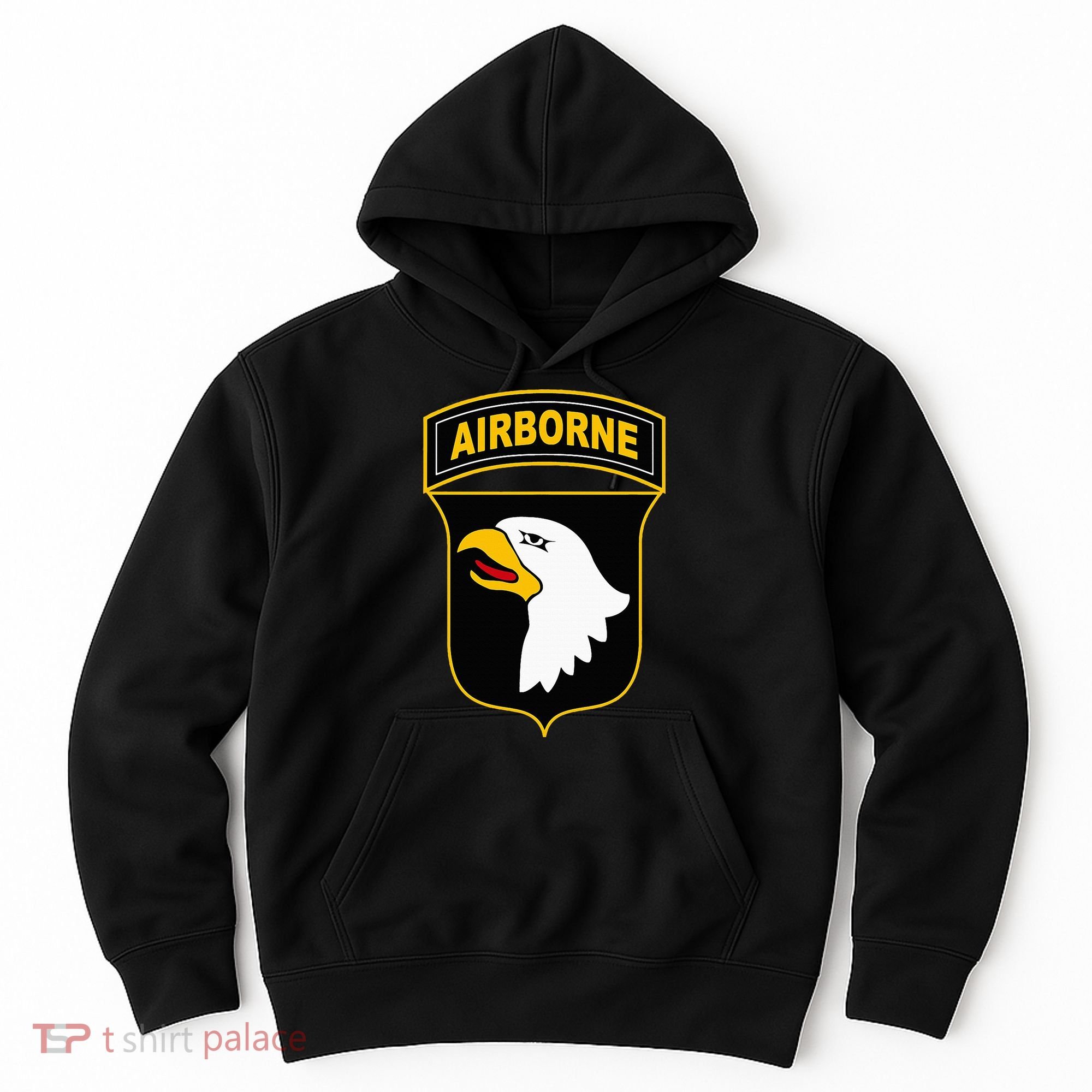 101st Airborne Division Military Veteran American Eagle Army Hoodie