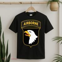 101st Airborne Division Military Veteran American Eagle Army T-Shirt thumb 2