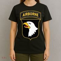 101st Airborne Division Military Veteran American Eagle Army T-Shirt thumb 4
