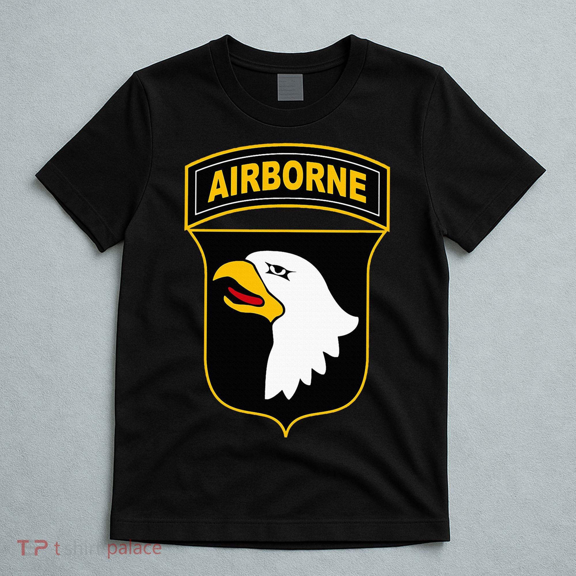 101st Airborne Division Military Veteran American Eagle Army T-Shirt